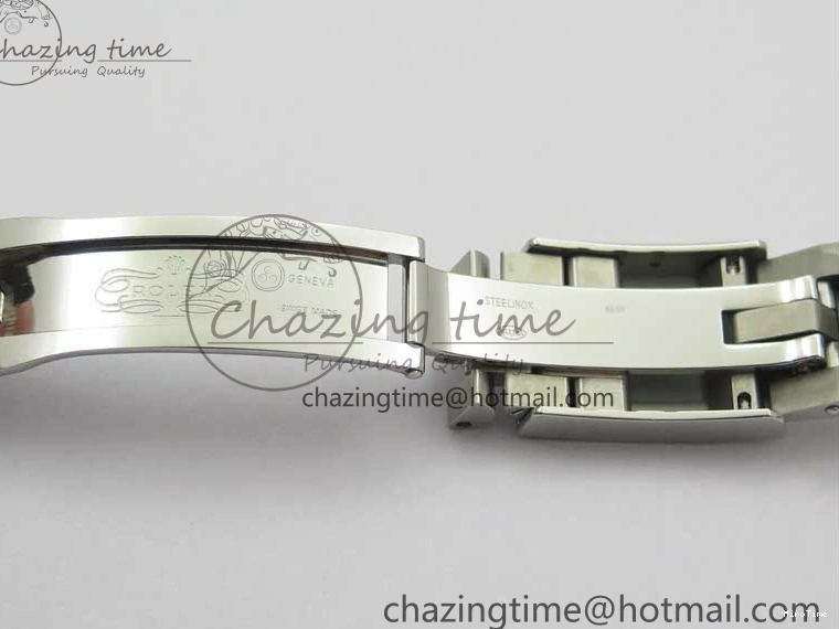 MiroTime 0401 GMT-Master II White Blue Diamonds Bezel 904L Steel GMF Best Edition Black Dial On Jubilee Bracelet SA3285 CHS V Original 2579